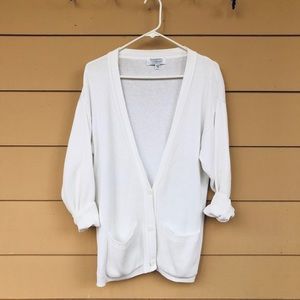 White Cardigan